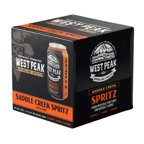 West Peak Saddle Creek Spritz - 335ml x 4