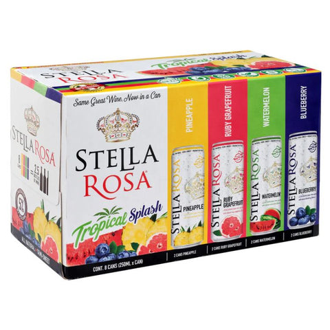 Stella Rosa Tropical Splash Cans - 250ml x 6