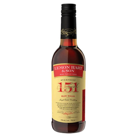 Lemon Hart Original 151 Rum  - 750ml