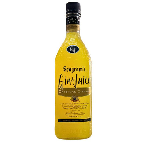 Seagram's Gin & Juice Original Citrus - 750ml