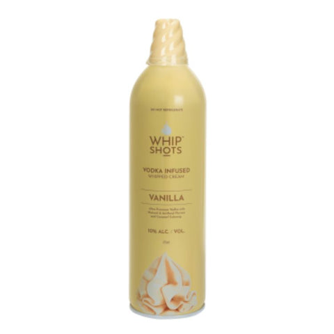 Whipshots Vanilla Vodka Infused Whipped Cream - 375ml