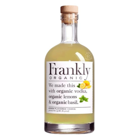 Frankly Organic Lemon Vodka — 750ml | 40% ABV