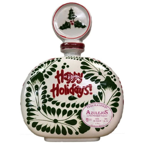 Azulejos "Happy Holidays" Añejo Tequila — 1.75L | 40% ABV