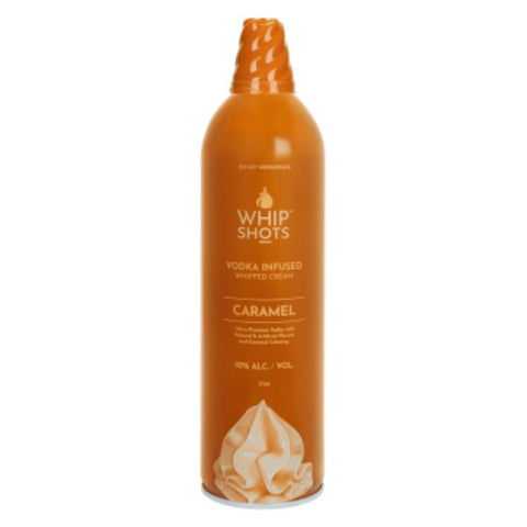 Whipshots Caramel Vodka Infused Whipped Cream - 375ml