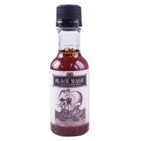 Black Magic Black Spiced Rum - 50ml Mini Shot
