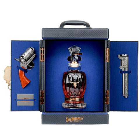 Doc Holliday Straight Bourbon Whiskey Gift Set 10 Year Old - 700ml