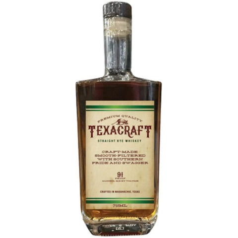 Texascraft Straight Rye Whiskey - 750ml