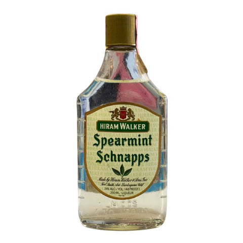 Hiram Walker Spearmint Schnapps Liqueur -200ml