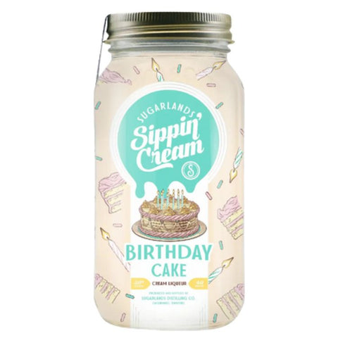 Sugarlands Appalachian Sippin’ Cream: Birthday Cake Liqueur (750ml)