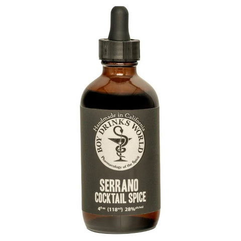 Boy Drinks World Serrano Cocktail Spice Bitters - 4oz