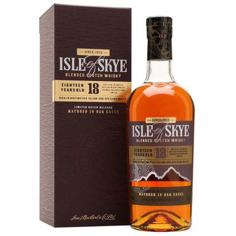 Isle of Skye 18 Year Old Blended Whisky - 700ml