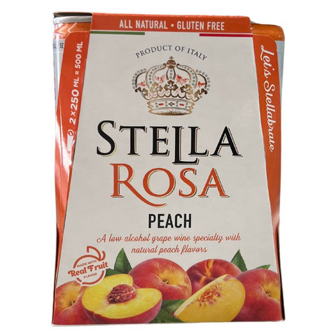 Stella Rosa Stella Peach Cans - 250ml x 2