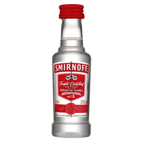 Smirnoff Vodka - 50ml Mini Shot