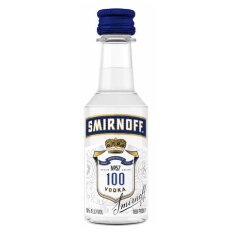 Smirnoff 100 Proof Vodka - 50ml Mini Shot
