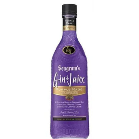 Seagrams Gin & Juice Purple Rage with Ginseng - 750ml