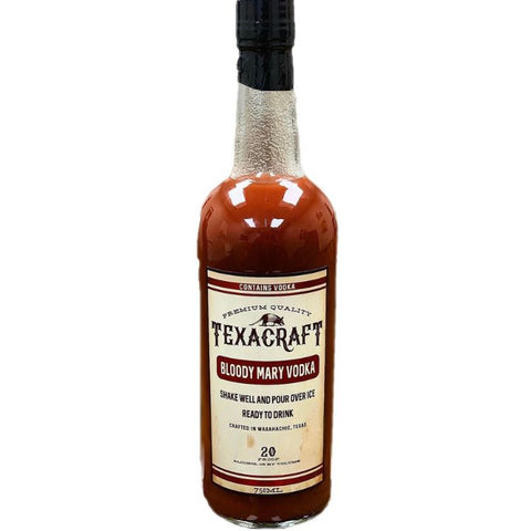 TexaCraft Bloody Mary Flavored Vodka - 750ml