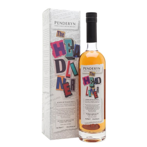 Penderyn The Headliner Welsh Whiskey - 700ml