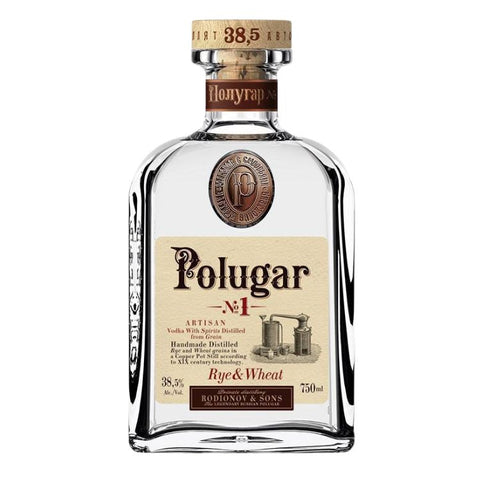 Polugar No.1 Rye & Wheat Vodka - 750ml