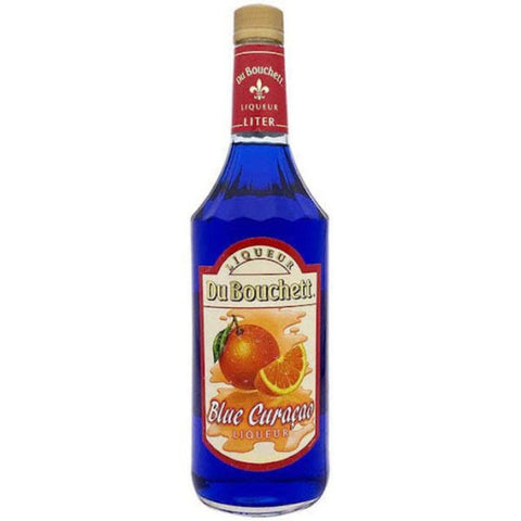 Du Bouchett Blue Curaçao Liqueur - 1L