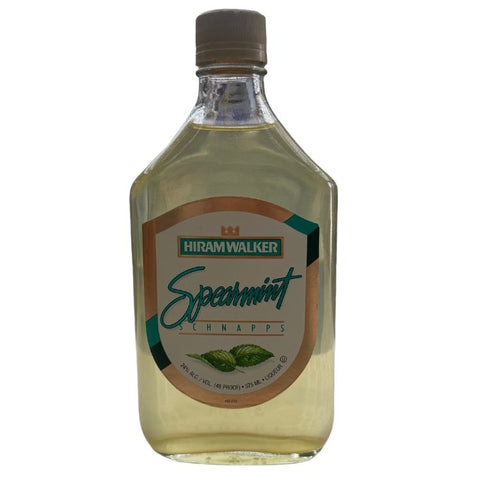 Hiram Walker Spearmint Schnapps - 375ml