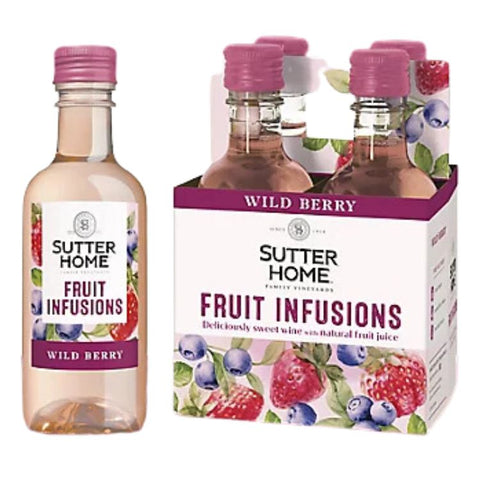 Sutter Home Wild Berry - 187ml x 4