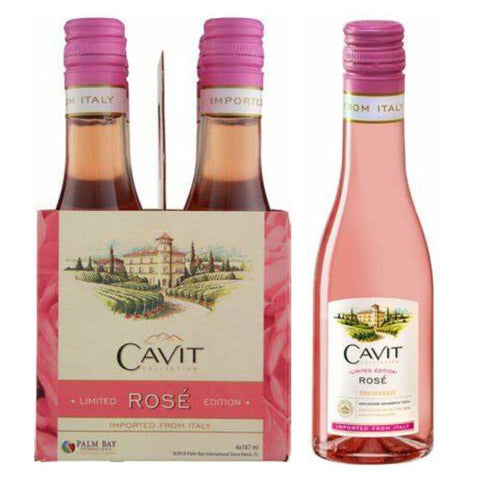 Cavit 2023 Rose - 187ml x 4