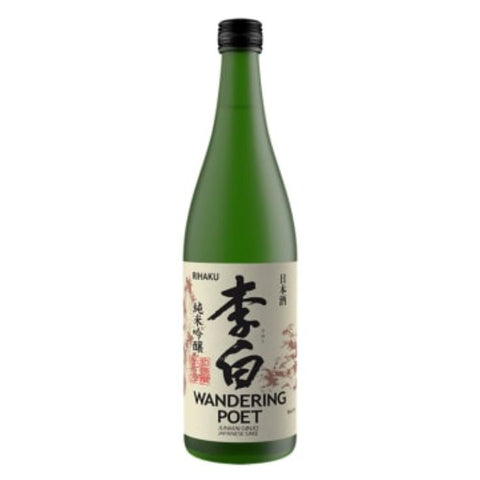 Rihaku Wandering Poet Sake - 720ml