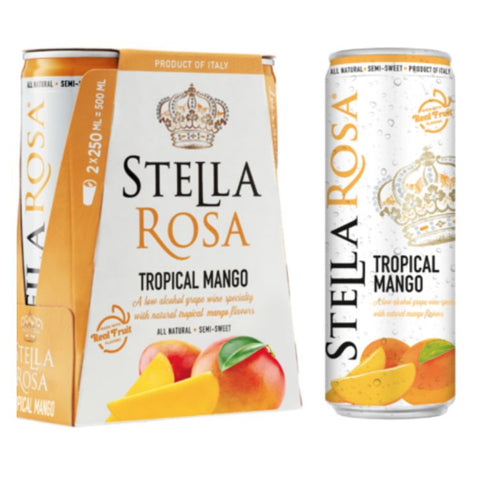 Stella Rosa Tropical Mango Cans - 250ml x 2