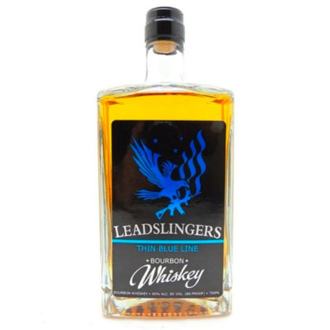 Leadslingers Thin Blue Line Bourbon Whiskey - 750ml