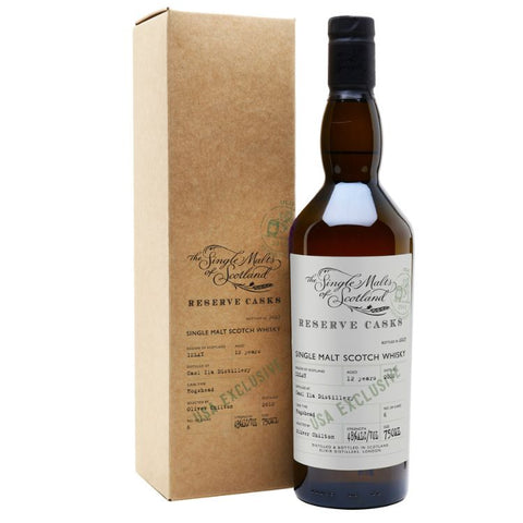 Caol Ila 12 Year Old by Single Malts of Scotland Whiskey- 750ml