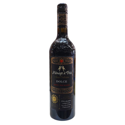 Menage A Trois Dulce Sweet Red Wine - 750ml
