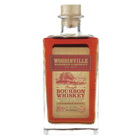 Woodinville Applewood Staves Bourbon Whiskey  - 750ml