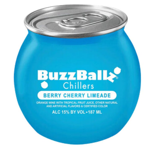 Buzzballz Chillers Berry Cherry Limeade - 187ml