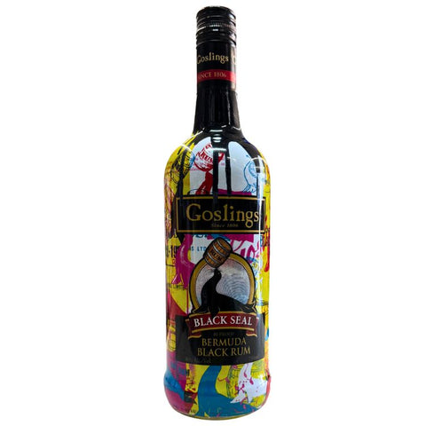 Goslings Artist Edition Black Seal Bermuda Black Rum - 750ml