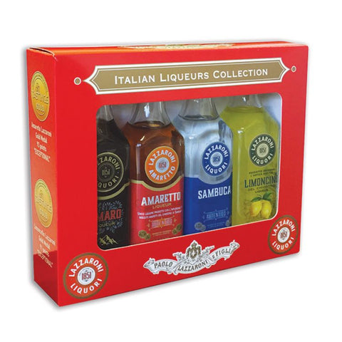 Lazzaroni Italian Liqueur Collection - 4 x 50 ml