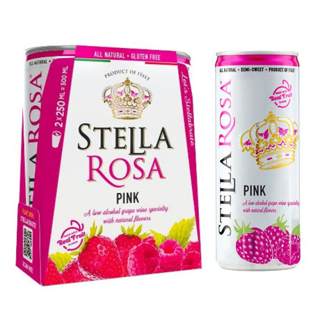 Stella Rosa Pink Cans - 250ml x 2