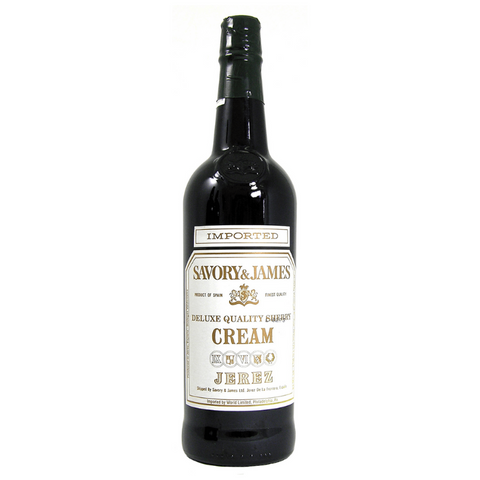 Savory & James 'Cream' Sherry - 750ml