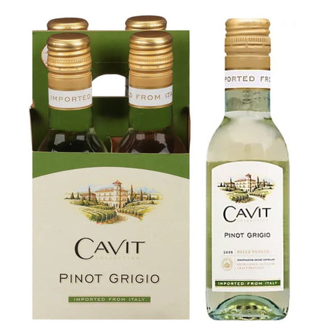 Cavit Pinot Grigio - 187ml x 4