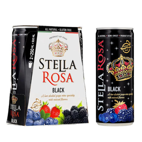Stella Rosa Black Cans - 250ml x 2