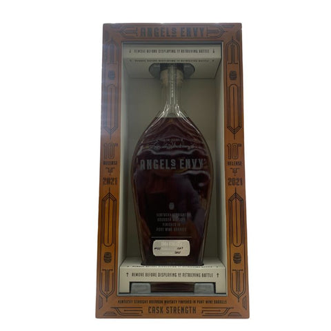 Angel's Envy 2021 Cask Strength Bourbon Whiskey - 750ml