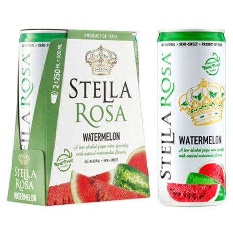 Stella Rosa Watermelon Cans - 250ml x 2
