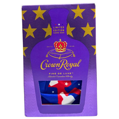 Crown Royal Limited Edition Camo Bag Canadian Whiskey - 750ml