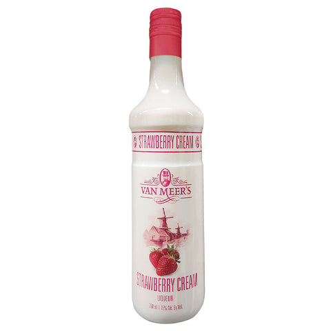 Van Meer's Strawberry Cream Liqueur - 750ml