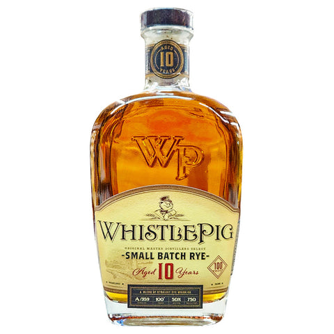 Whistlepig 10 Year Straight Rye Whiskey - 750 ml