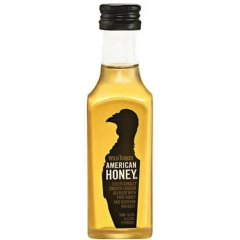 Wild Turkey American Honey Bourbon Whiskey - 50ml Mini Shot