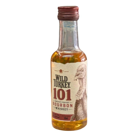 Wild Turkey Straight Bourbon Whiskey - 50ml Mini Shot