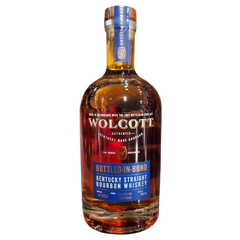 Wolcott Bottled in Bond Straight Bourbon Whiskey - 750ml
