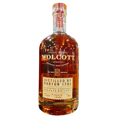 Wolcott Straight Bourbon Whiskey - 750ml