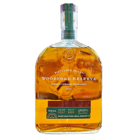 Woodford Reserve Rye Bourbon Whiskey - 750ml