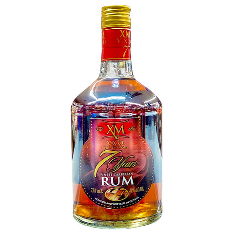 XM V.X.O Very old 7 Year Caribbean Rum - 750ml